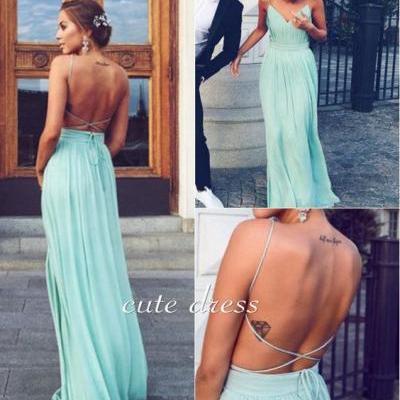 Bg962 V Neck Prom Dress,Backless Prom Dress,Chiffon Prom Dress,Sexy Prom Dresses,Long Evening Dress,Prom Gown,Evening Gown