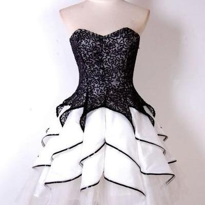 New Arrival Prom Dress,Sweetheart Prom Dress,Short Prom Dress,Cute Ruffles Prom Gown,Short Mini Party Dress for Prom
