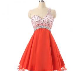 Bg543 Charming Prom Dress,One Shouler Prom Dress,Beading Prom Dresses ...