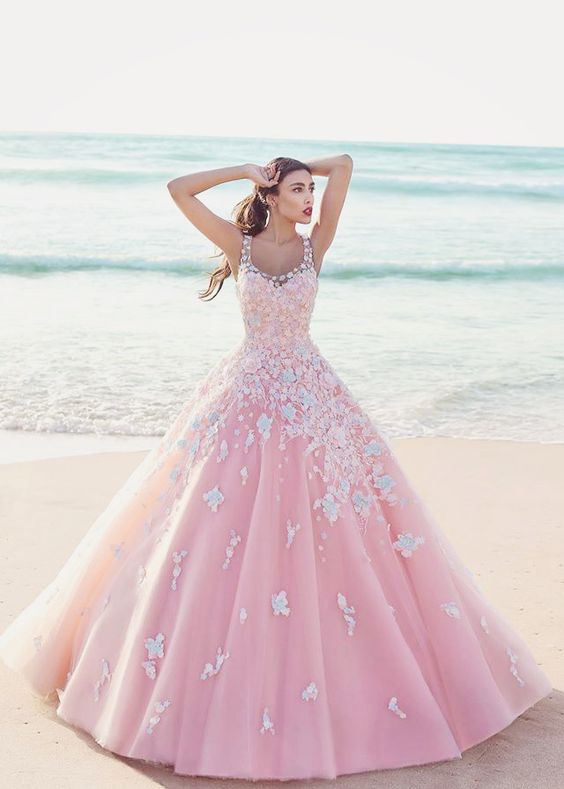 pastel color quinceanera dresses