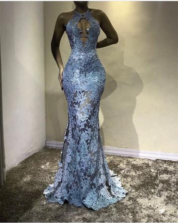2019 Sexy Sleeveless Mermaid Prom Dress, Blue Appliques ... - 360 x 452 jpeg 30kB