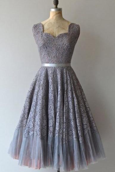 Homecoming Dress,Tulle Homecoming Dress with Lace,Elegant Prom Dress,Formal Dress