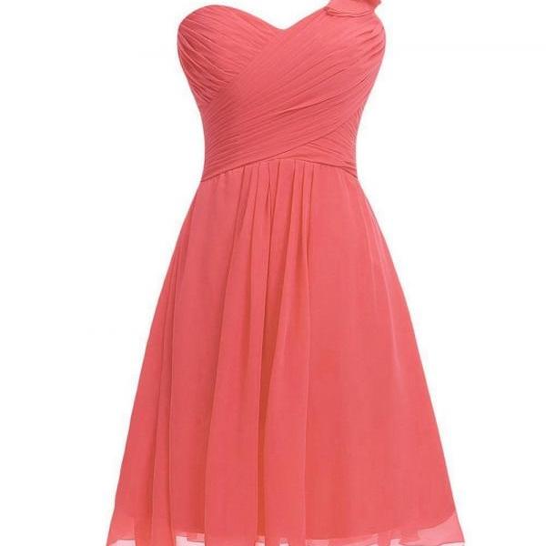 Bg646 Charming Prom Dress,Short Prom Dresses,One Shoulder Prom Dress