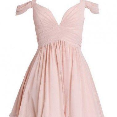 Charming Prom Dress,Chiffon Prom Dress,Short Prom Dress